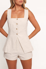Wenni Short Set - Oatmeal