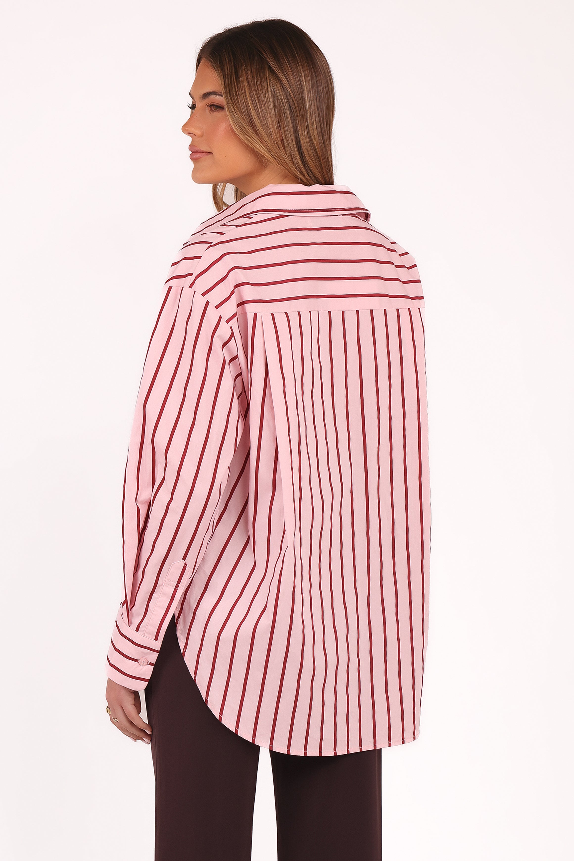 Adam Stripe Shirt - Pink
