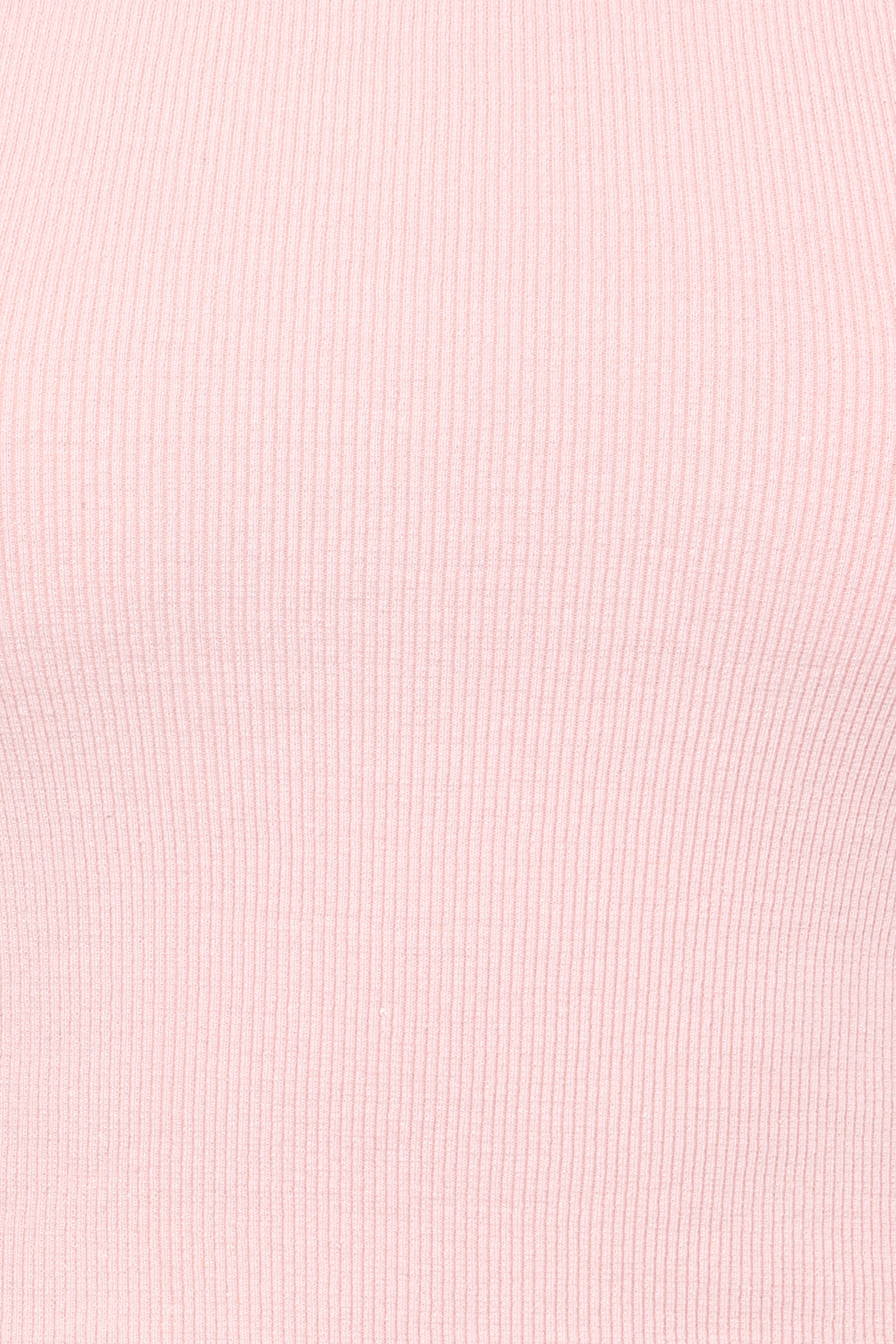Ari Ribbed Tank Top - Petal Pink
