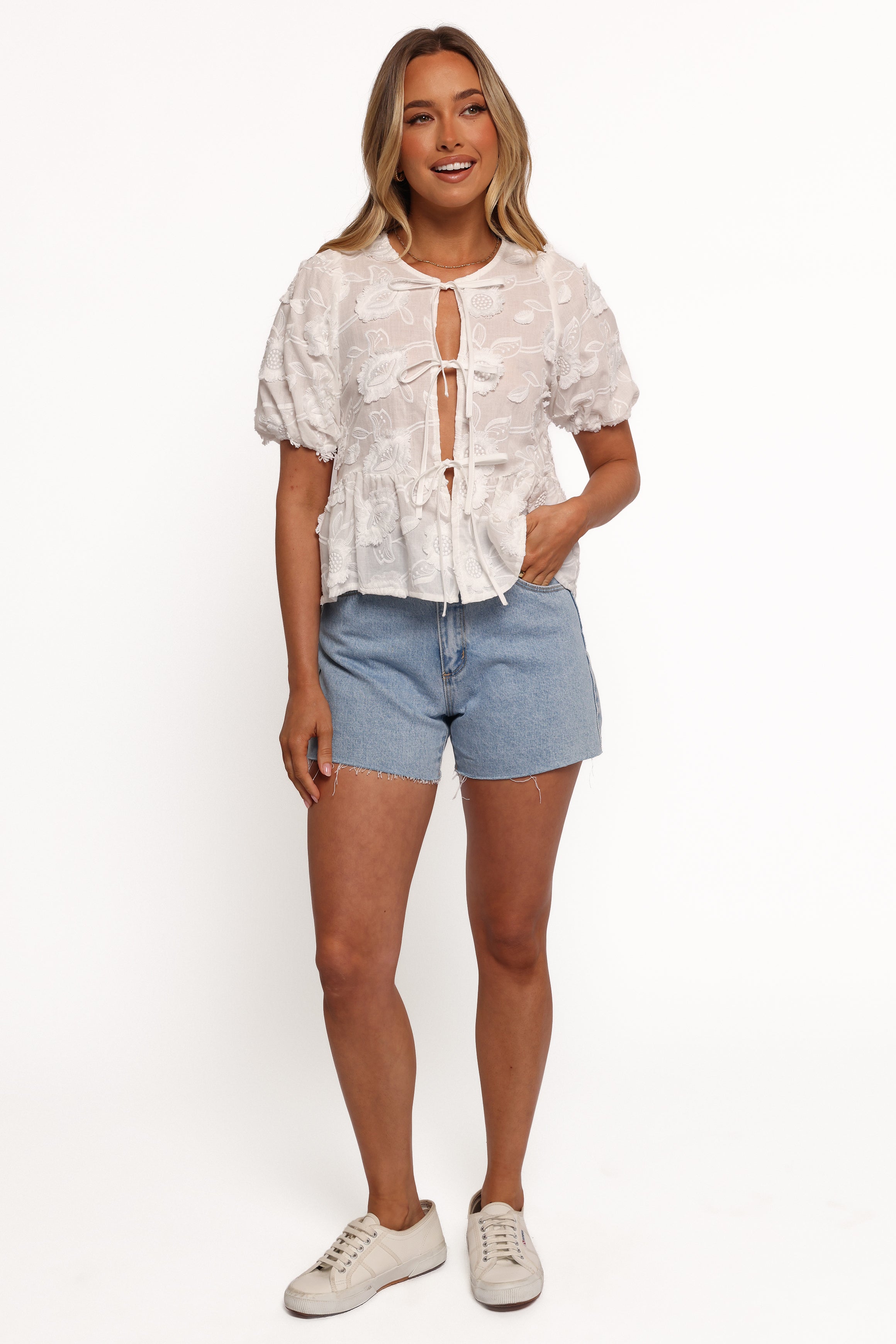 Doris Top - White