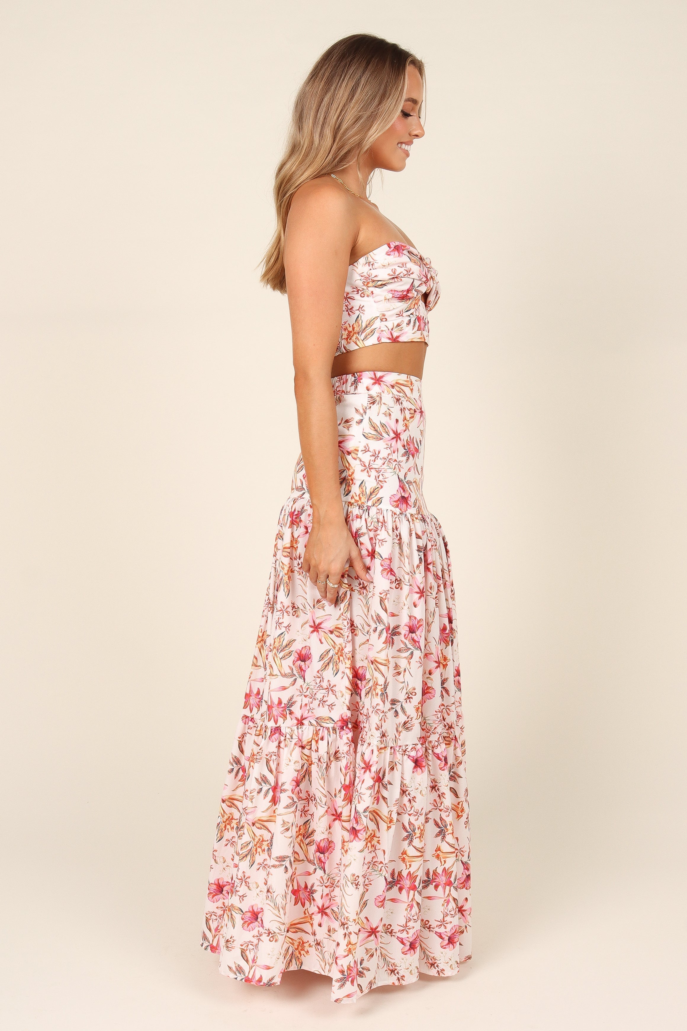 Hydra Top - White Floral