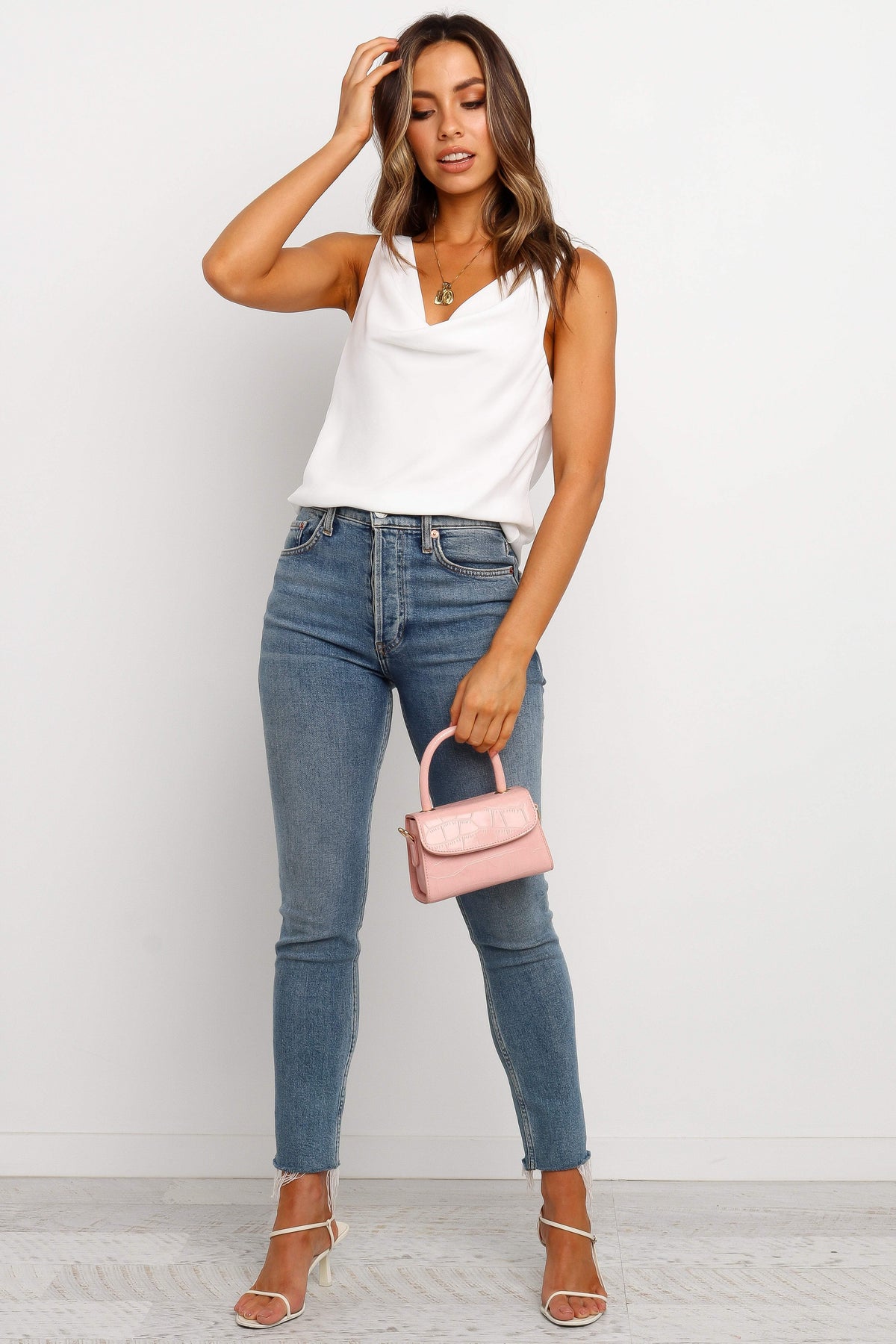 Vinita Top - White